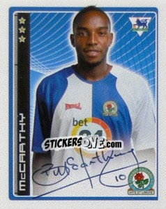 Sticker Benni McCarthy - Premier League Inglese 2006-2007 - Merlin