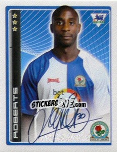 Figurina Jason Roberts - Premier League Inglese 2006-2007 n. 76 - Merlin