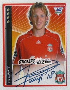 Sticker Dirk Kuyt - Premier League Inglese 2006-2007 n. 227 - Merlin