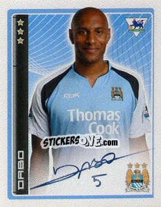 Figurina Ousmane Dabo - Premier League Inglese 2006-2007 - Merlin