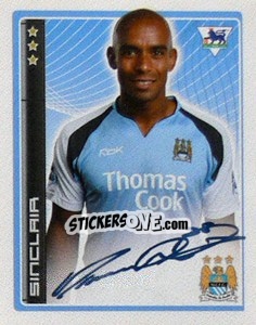 Figurina Sinclair - Premier League Inglese 2006-2007 n. 246 - Merlin