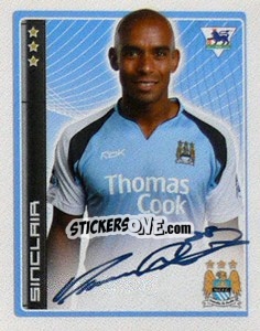 Cromo Sinclair - Premier League Inglese 2006-2007 - Merlin