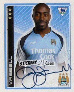 Sticker Vassell - Premier League Inglese 2006-2007 n. 249 - Merlin