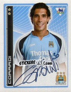 Sticker Corradi - Premier League Inglese 2006-2007 n. 252 - Merlin