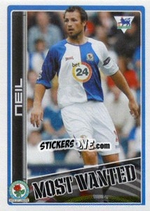 Cromo Lucas Neill (Blackburn Rovers) - Premier League Inglese 2006-2007 - Merlin