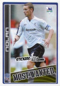 Sticker Kevin Nolan (Bolton Wanderers) - Premier League Inglese 2006-2007 n. 256 - Merlin