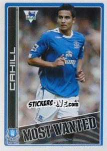 Figurina Tim Cahill (Everton) - Premier League Inglese 2006-2007 - Merlin