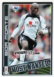 Sticker Luis Boa Morte (Fulham) - Premier League Inglese 2006-2007 - Merlin
