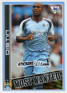 Figurina Sylvain Distin (Manchester City) - Premier League Inglese 2006-2007 - Merlin