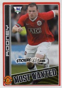 Sticker Wayne Rooney (Manchester United) - Premier League Inglese 2006-2007 n. 263 - Merlin