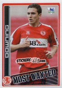 Sticker Stewart Downing (Middlesbrough) - Premier League Inglese 2006-2007 n. 264 - Merlin