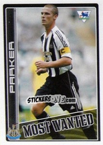 Sticker Scott Parker (Newcastle United) - Premier League Inglese 2006-2007 n. 265 - Merlin