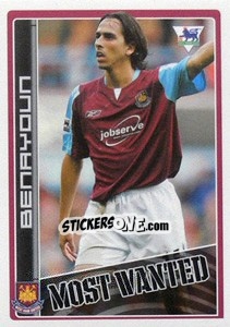 Sticker Yossi Benayoun (West Ham United) - Premier League Inglese 2006-2007 n. 271 - Merlin