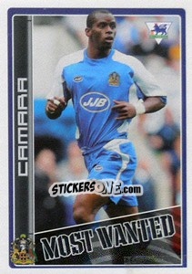 Figurina Henri Camara (Wigan Athletic) - Premier League Inglese 2006-2007 - Merlin