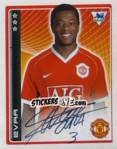 Sticker Patrice Evra - Premier League Inglese 2006-2007 n. 280 - Merlin