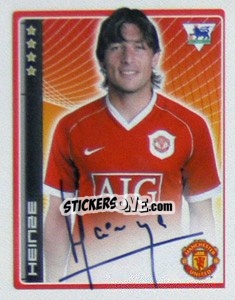 Sticker Gabriel Heinze - Premier League Inglese 2006-2007 n. 281 - Merlin