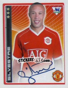 Cromo MIkael Silvestre