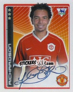 Sticker Kieran Richardson - Premier League Inglese 2006-2007 - Merlin