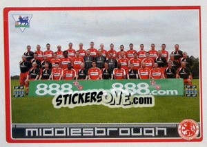 Sticker Team Photo - Premier League Inglese 2006-2007 - Merlin