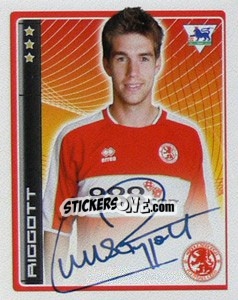 Cromo Riggott - Premier League Inglese 2006-2007 n. 305 - Merlin