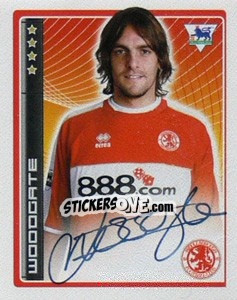 Sticker Woodgate - Premier League Inglese 2006-2007 - Merlin