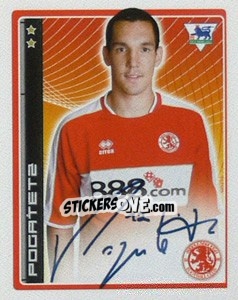 Sticker Pogatetz - Premier League Inglese 2006-2007 - Merlin