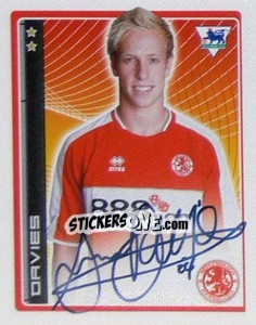 Sticker Davies - Premier League Inglese 2006-2007 n. 309 - Merlin