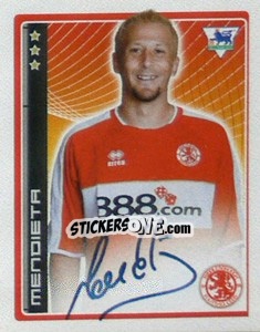 Sticker Mendieta - Premier League Inglese 2006-2007 n. 313 - Merlin