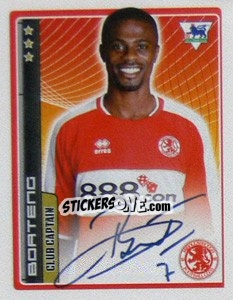 Cromo George Boateng (Captain) - Premier League Inglese 2006-2007 n. 314 - Merlin