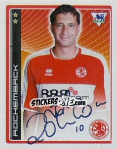 Cromo Rochemback - Premier League Inglese 2006-2007 - Merlin