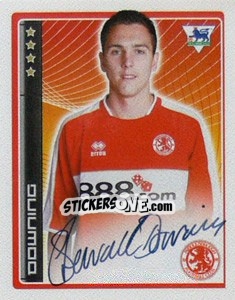 Sticker Downing - Premier League Inglese 2006-2007 n. 316 - Merlin