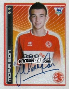 Figurina Morrison - Premier League Inglese 2006-2007 - Merlin