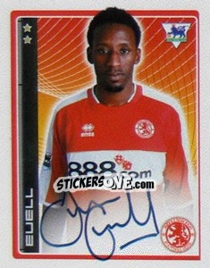 Sticker Euell - Premier League Inglese 2006-2007 n. 319 - Merlin