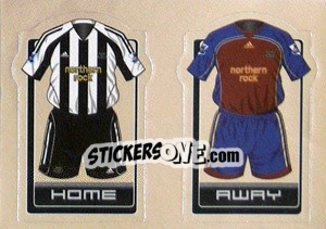 Sticker The Kits (a/b) - Premier League Inglese 2006-2007 n. 325 - Merlin