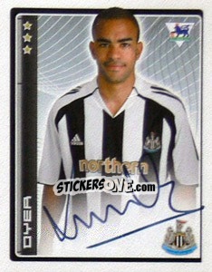 Sticker Kieron Dyer - Premier League Inglese 2006-2007 n. 336 - Merlin