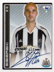 Sticker Sibierski - Premier League Inglese 2006-2007 - Merlin