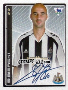 Cromo Sibierski - Premier League Inglese 2006-2007 - Merlin