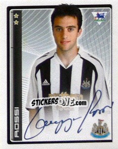 Sticker Giuseppe Rossi - Premier League Inglese 2006-2007 n. 346 - Merlin
