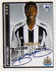 Figurina Ameobi - Premier League Inglese 2006-2007 - Merlin