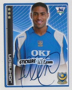 Figurina Glen Johnson - Premier League Inglese 2006-2007 - Merlin