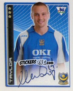 Sticker Taylor - Premier League Inglese 2006-2007 n. 360 - Merlin