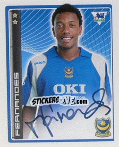 Sticker Manuel Fernandes - Premier League Inglese 2006-2007 n. 361 - Merlin