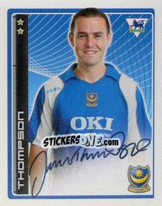 Sticker Thompson - Premier League Inglese 2006-2007 - Merlin