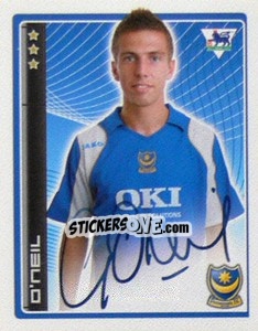 Cromo O'Neill - Premier League Inglese 2006-2007 - Merlin