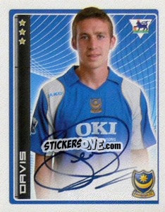 Sticker Davis - Premier League Inglese 2006-2007 n. 367 - Merlin