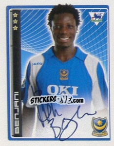 Cromo Benjani - Premier League Inglese 2006-2007 - Merlin