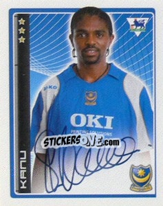 Sticker Nwankwo Kanu - Premier League Inglese 2006-2007 n. 371 - Merlin