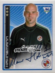 Sticker Hahnemann - Premier League Inglese 2006-2007 n. 377 - Merlin