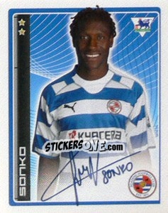 Sticker Sonko - Premier League Inglese 2006-2007 n. 381 - Merlin