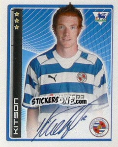 Figurina Kitson - Premier League Inglese 2006-2007 n. 396 - Merlin